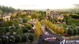 萬城南山公館鳥瞰圖