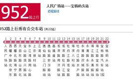 上海公交952路 上海公交952路