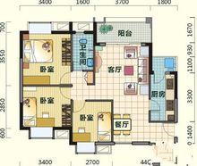 上東一號戶型圖