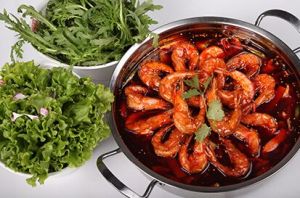 麻辣涮蝦火鍋 麻辣涮蝦火鍋