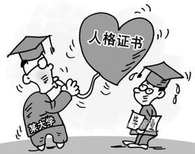 人格證書 人格證書