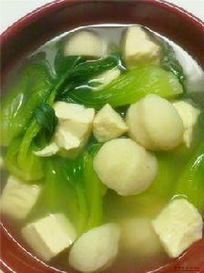 雙色魚丸湯 雙色魚丸湯