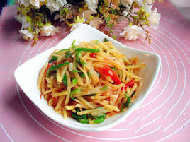 番茄土豆絲 番茄土豆絲