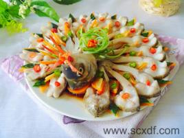 清蒸開屏魚 清蒸開屏魚