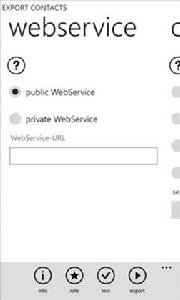 導出聯繫人 導出聯繫人