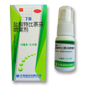 鹽酸特比萘芬噴霧劑(丁克) (TERBINAFINE HYDROCHLORIDE SPRAY) 鹽酸特比萘芬噴霧劑(丁克) (TERBINAFINE HYDROCHLORIDE SPRAY)