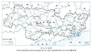 珠江流域圖