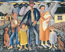 《獵兔人和他的家庭》（1938）