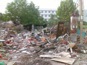 建築垃圾占用土地狀況圖