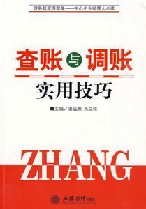 查賬與調賬實用技巧