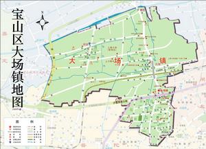 上海市寶山區大場鎮地圖