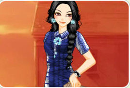 靛藍扎染 靛藍扎染