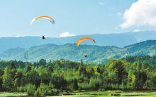 綠海滑翔（曹洪 攝）