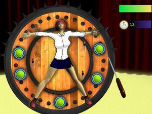 美女人肉飛鏢 美女人肉飛鏢