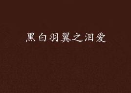 黑白羽翼之淚愛 黑白羽翼之淚愛