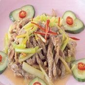 涼瓜牛肉絲 涼瓜牛肉絲