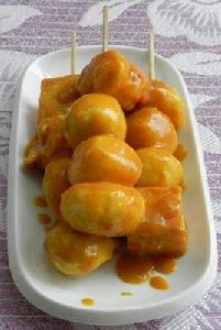 咖喱魚旦+魚腐 咖喱魚旦+魚腐