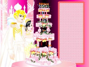 為王子設計結婚蛋糕 為王子設計結婚蛋糕