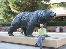 我在美國加州大學的照片