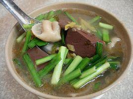 大腸豬血湯 大腸豬血湯