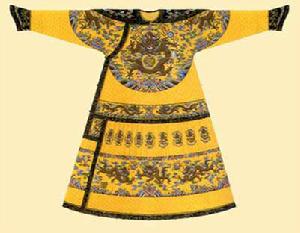 資料圖片：清代皇帝服飾