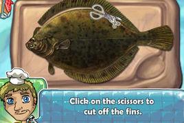 香烤比目魚 香烤比目魚