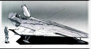 代爾塔-7型戰鬥機的設計圖