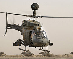 類型 觀測/偵察直升機 生產公司 貝爾直升機公司 首次飛行 1966/1/10 (206A)[1] 服役 1969/5 使用狀態 現役 主要用戶 美國陸軍澳大利亞中華民國沙烏地阿拉伯 生產年份 1966-1989[2] 生產數量 2,200架以上 發展自 貝爾206