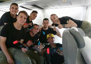 巴塞隆納隊員用NS在線上馬力歐賽車8