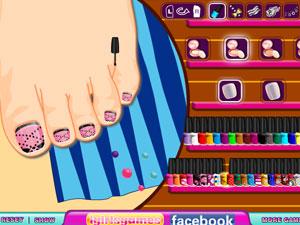 3366線上玩美足趾甲彩繪小遊戲