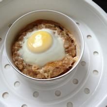 肉餅蒸蛋 肉餅蒸蛋