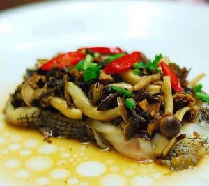 筍乾蒸鱈魚 筍乾蒸鱈魚