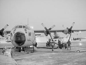 美國WC-130氣象偵察機