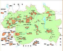 惜福鎮街道地理位置圖