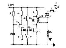 圖1 絕緣子加熱控制線路圖