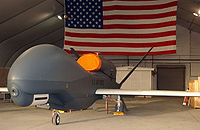 中東部署的全球鷹