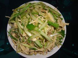 豆皮拌黃瓜 豆皮拌黃瓜