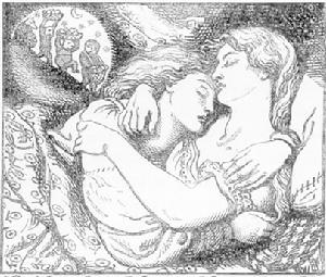 插畫中的克里斯蒂娜