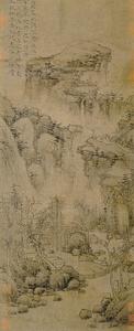 吳淞春水圖軸