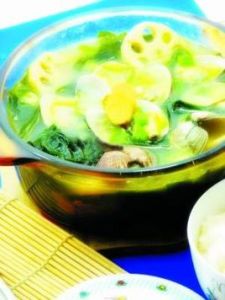 蓮藕海帶花甲湯 蓮藕海帶花甲湯