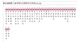 新會公交205路三益專線 新會公交205路三益專線