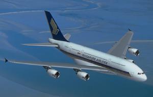 （圖）新加坡航空A380-800