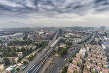 俯瞰邁皋橋站及其周邊