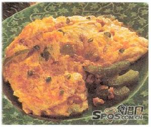 苦瓜肉碎烘蛋 苦瓜肉碎烘蛋