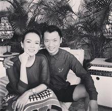 劉雪亮與章子怡合影