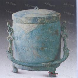 青銅鈕環龍首提梁鋞 青銅鈕環龍首提梁鋞