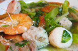 海鮮蔬菜卷卷湯 海鮮蔬菜卷卷湯