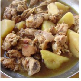 沙鍋雞肉燉土豆