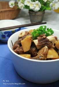 家常土豆燒牛尾 家常土豆燒牛尾