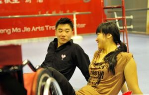 陳思和她的舞伴王帥